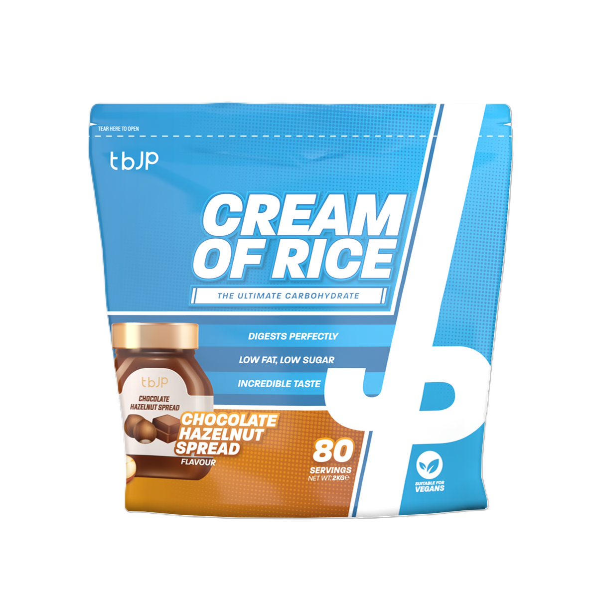 Trained by JP Cream of Rice - Chocolate Hazelnut Spread
