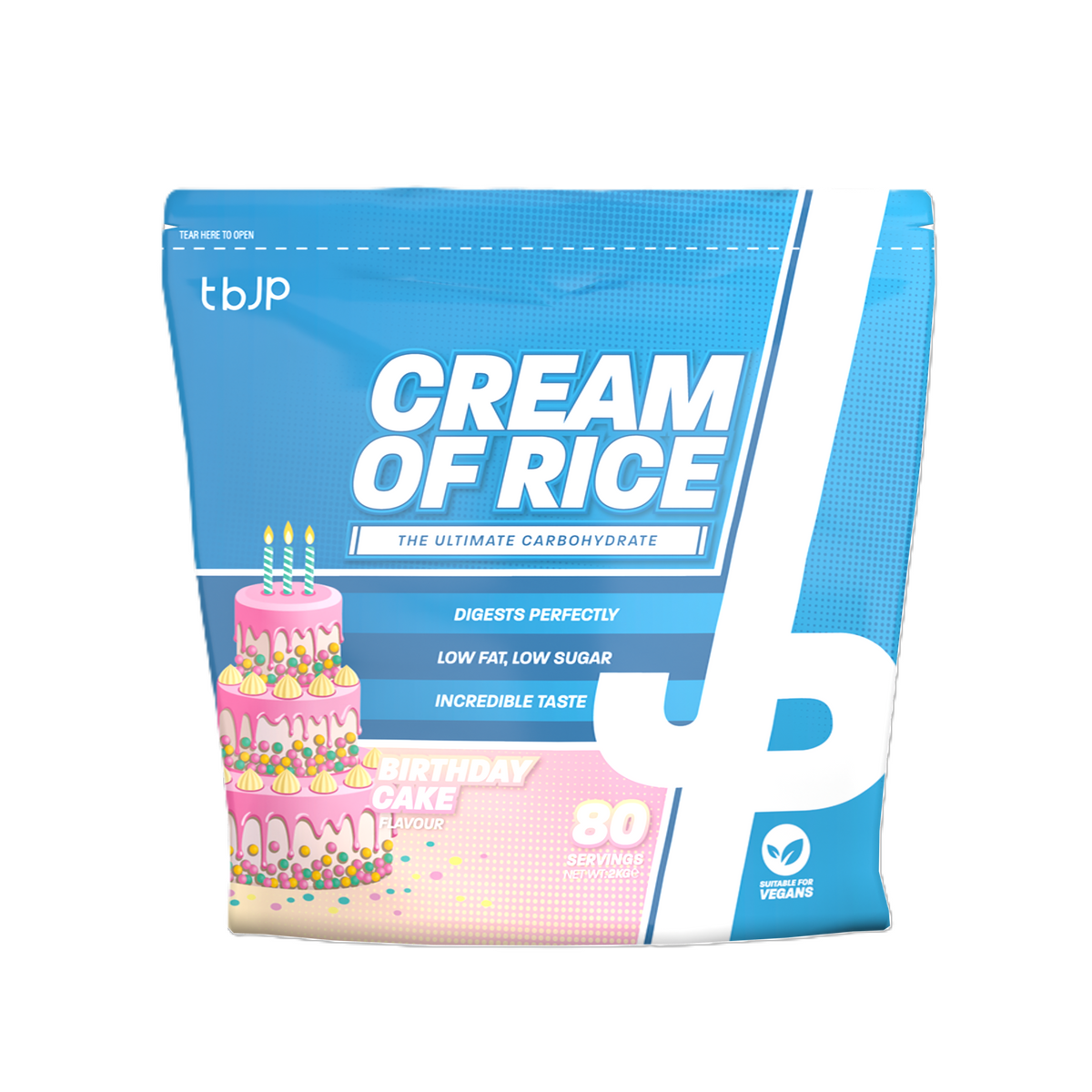 Trained by JP Cream of Rice - Birthday Cake