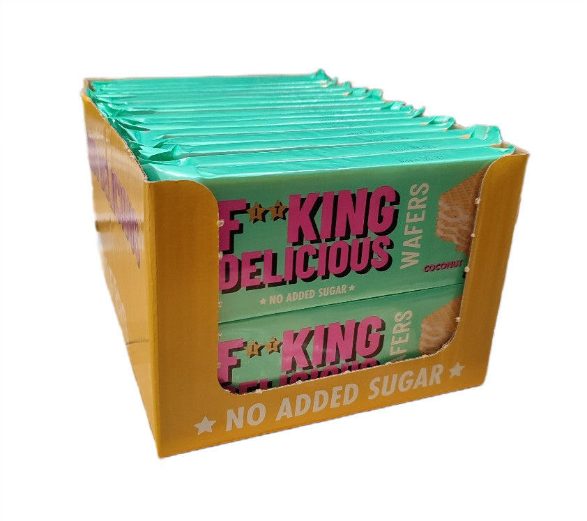 Allnutrition Fitking Delicious Wafers - Coconut