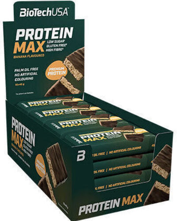 BioTechUSA Protein Max Bar - Banana