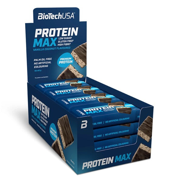 BioTechUSA Protein Max Bar - Vanilla Coconut
