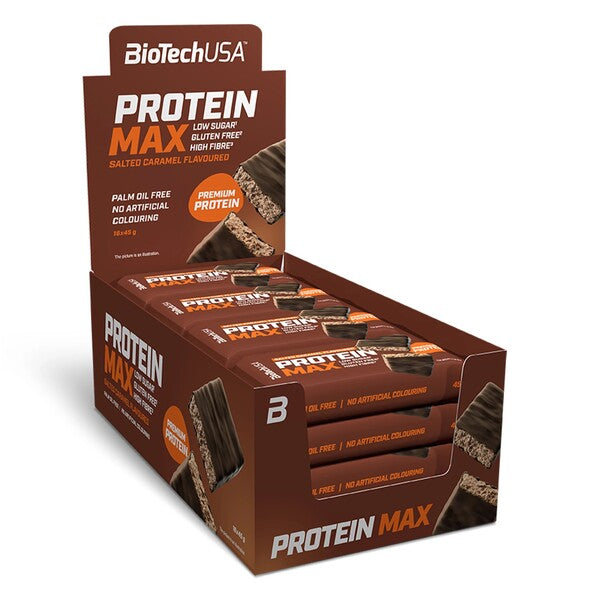 BioTechUSA Protein Max Bar - Salted Caramel