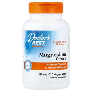 Doctor's Best Magnesium Citrate, 125mg