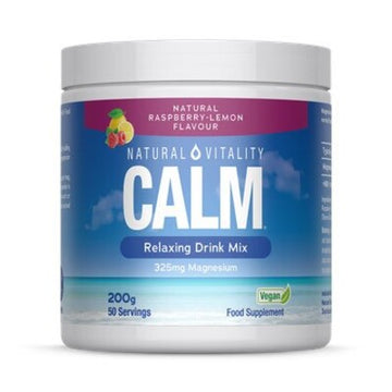Natural Vitality Calm Relaxing Drink Mix - Natural Raspberry-Lemon