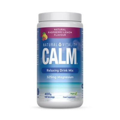 Natural Vitality Calm Relaxing Drink Mix - Natural Raspberry-Lemon