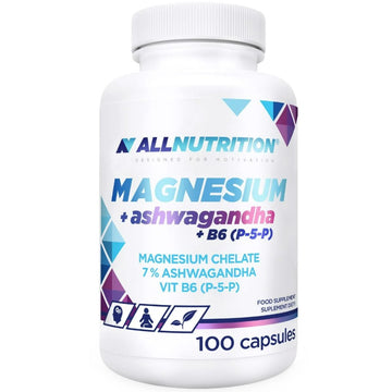 Allnutrition Magnesium + Ashwagandha + B6 (P-5-P)