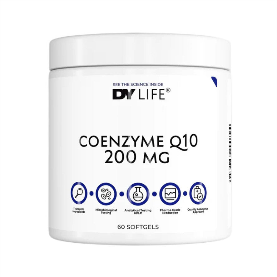 Dorian Yates DY LIFE Coenzyme Q10, 200mg