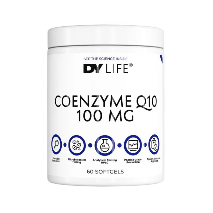 Dorian Yates DY LIFE Coenzyme Q10, 100mg