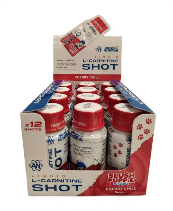 Applied Nutrition Liquid L-Carnitine Shot - Slush Puppie Cherry Chill