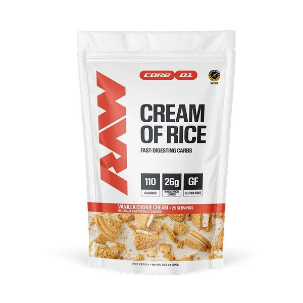 Raw Nutrition Cream of Rice - Vanilla Cookie Cream