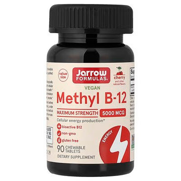 Jarrow Formulas Methyl B-12, 5000mcg (Cherry)