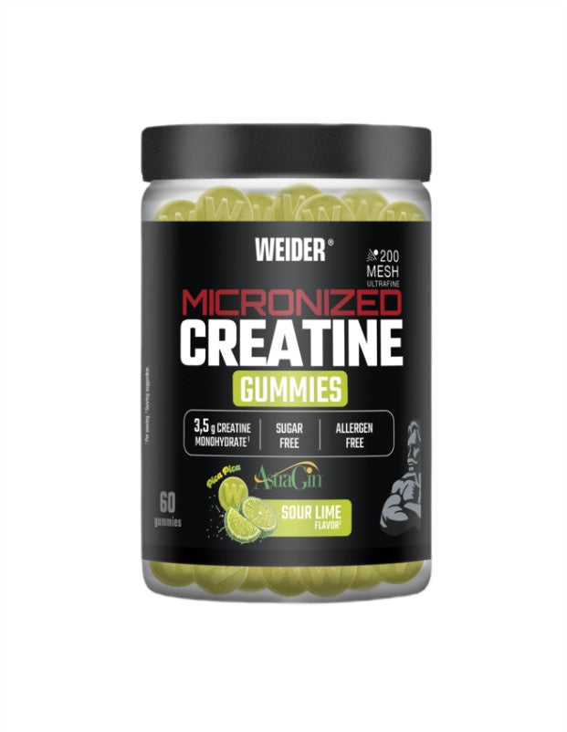 Weider Micronized Creatine Gummies - Sour Lime