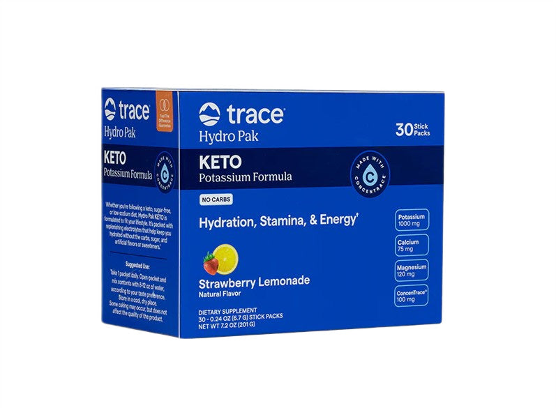 Trace Minerals Hydro Pak Keto - Strawberry Lemonade