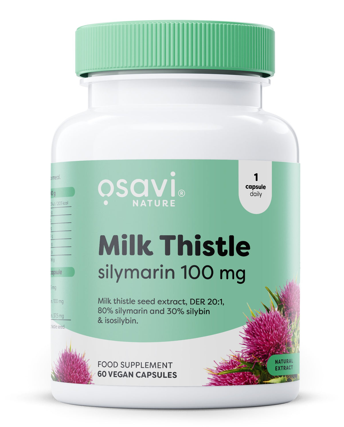 Osavi Milk Thistle, Silymarin 100mg