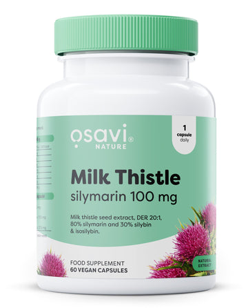 Osavi Milk Thistle, Silymarin 100mg