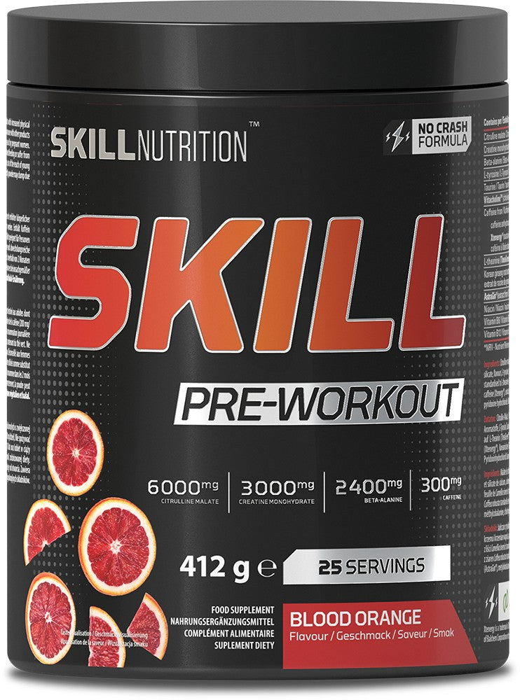 Skill Nutrition Skill Pre-Workout - Blood Orange