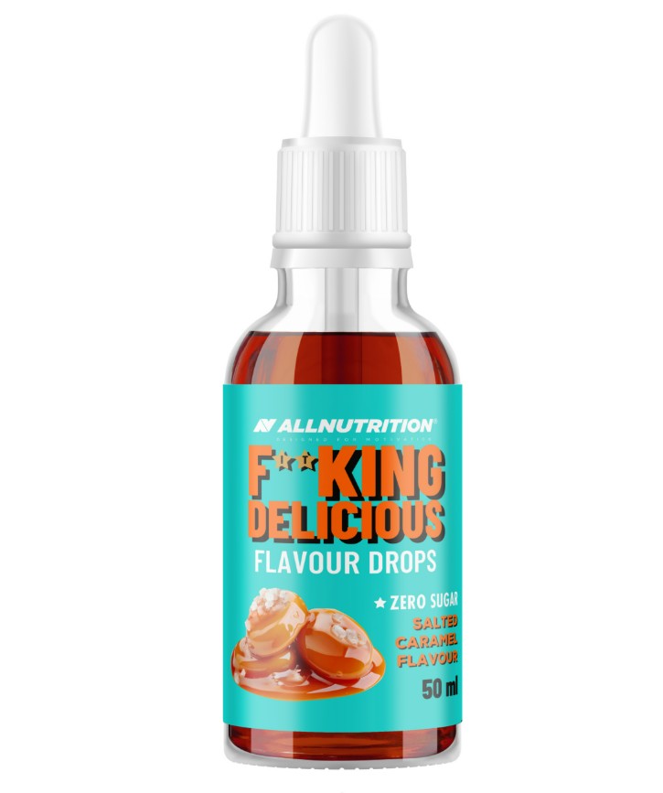 Allnutrition Fitking Delicious Flavour Drops - Salted Caramel