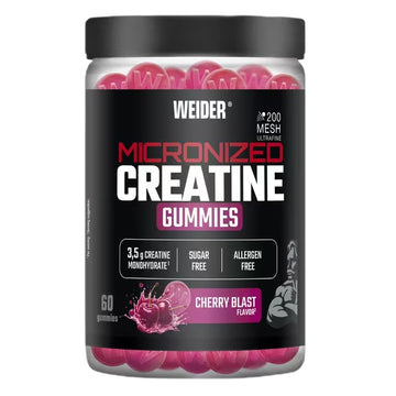 Weider Micronized Creatine Gummies - Cherry Blast