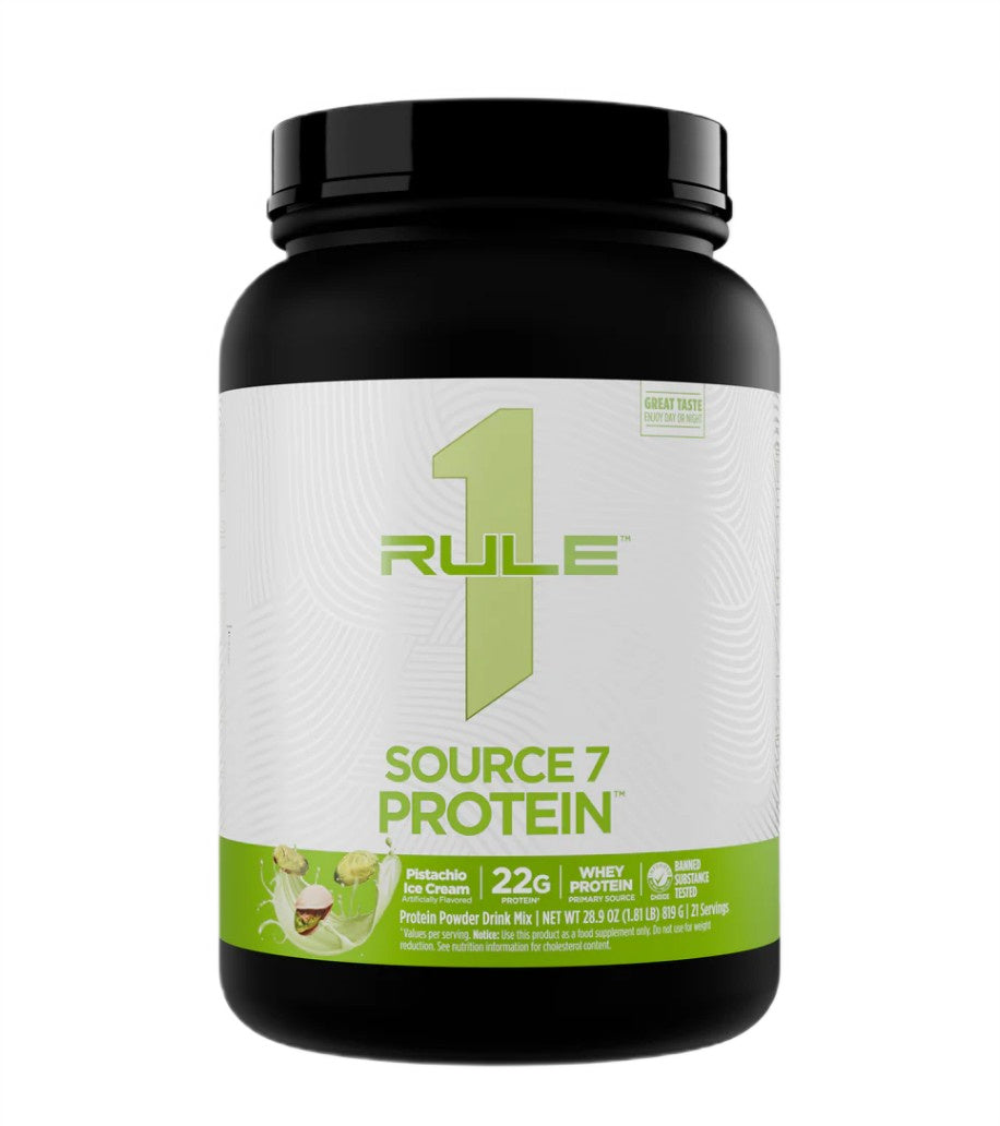 Rule One Source7 Protein - Pistachio Ice Cream