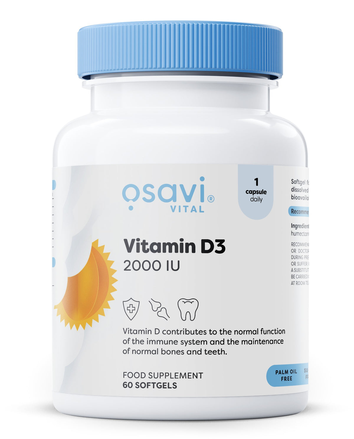 Osavi Vitamin D3, 2000IU
