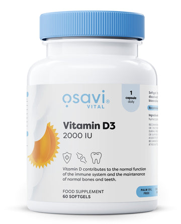 Osavi Vitamin D3, 2000IU