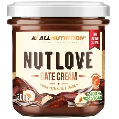 Allnutrition Nutlove Date Cream, with Hazelnuts & Cocoa