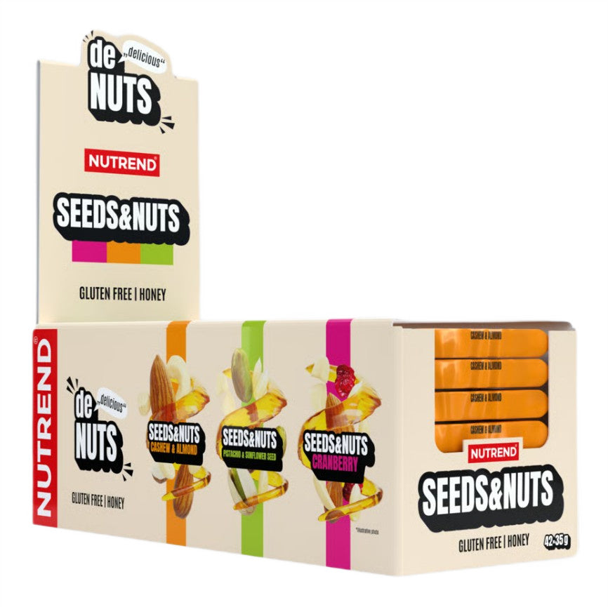 Nutrend Denuts Seeds & Nuts Bar - Cashew & Almond