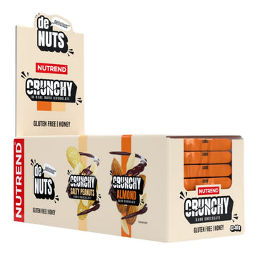 Nutrend Denuts Crunchy Bar - Almond Dark Chocolate