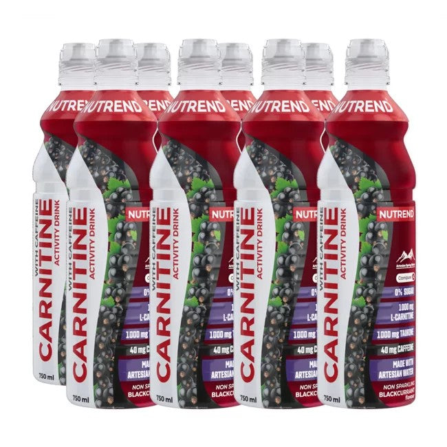 Nutrend Carnitine Activity Drink with Caffeine - Non Sparkling Blackcurrant