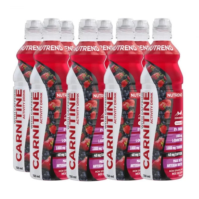 Nutrend Carnitine Activity Drink with Caffeine - Non Sparkling Mix Berry