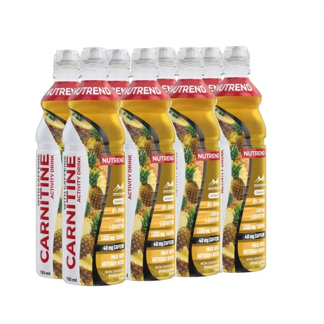Nutrend Carnitine Activity Drink with Caffeine - Non Sparkling Pineapple