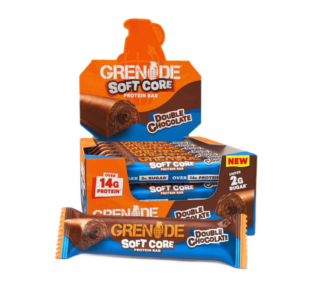 Grenade Soft Core Protein Bars - Double Chocolate