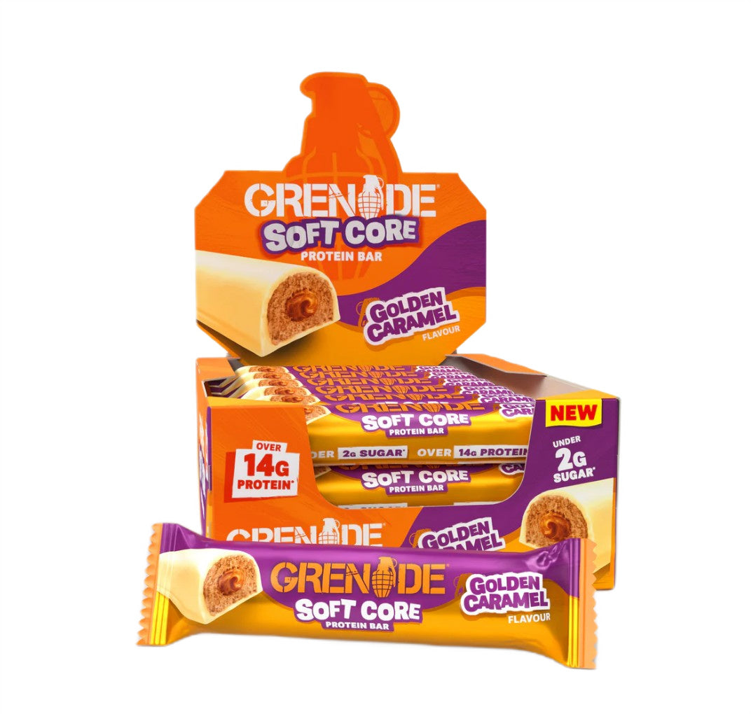 Grenade Soft Core Protein Bars - Golden Caramel