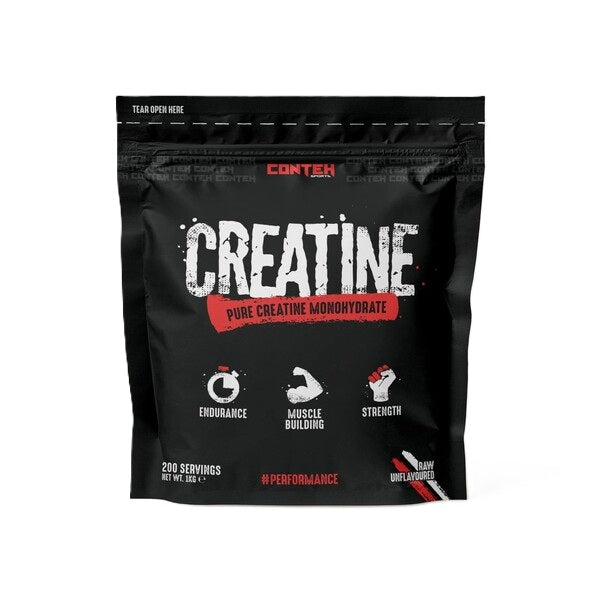 Conteh Sports Creatine Monohydrate - Raw Unflavoured