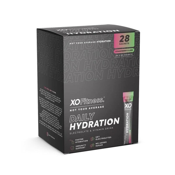 XO Fitness Daily Hydration - Strawberry & Lime