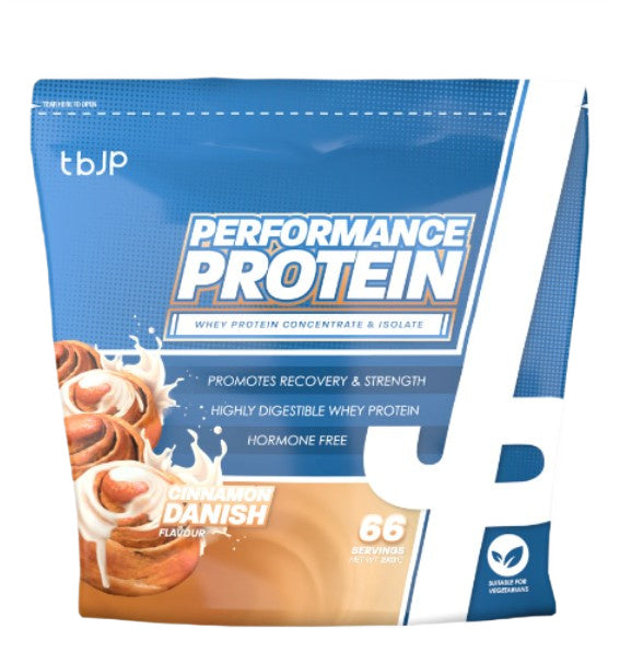 Trained by JP Performance Protein - Cinnamon Danish