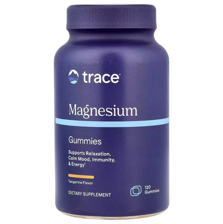 Trace Minerals Magnesium Gummies - Tangerine