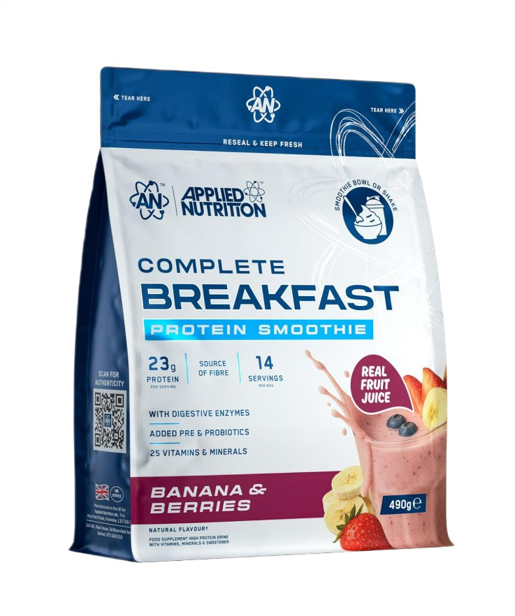 Applied Nutrition Complete Breakfast Protein Smoothie - Banana & Berries