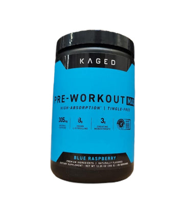 Kaged Muscle Pre-Workout Max - Blue Raspberry