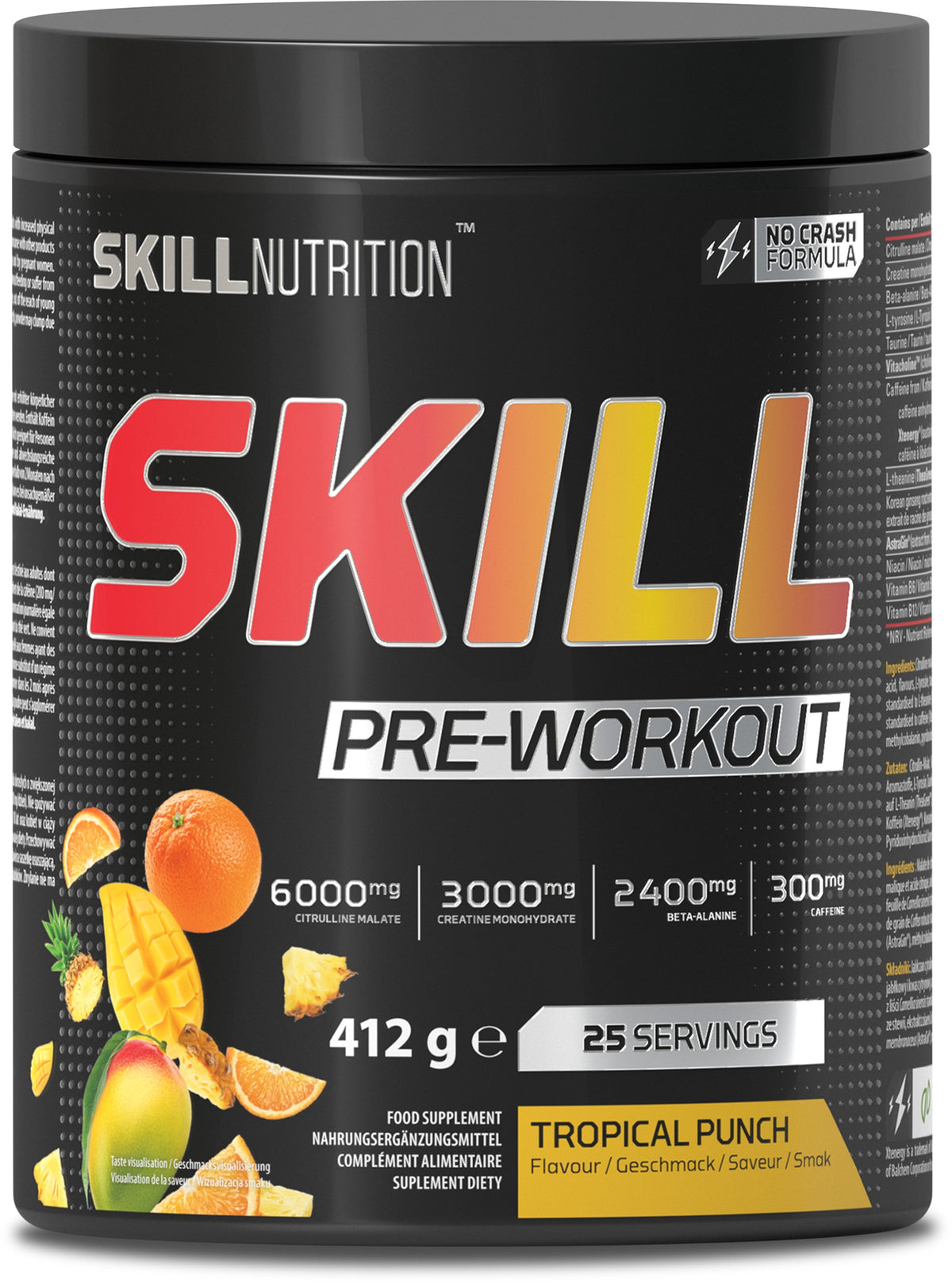 Skill Nutrition Skill Pre-Workout - Tropical Punch