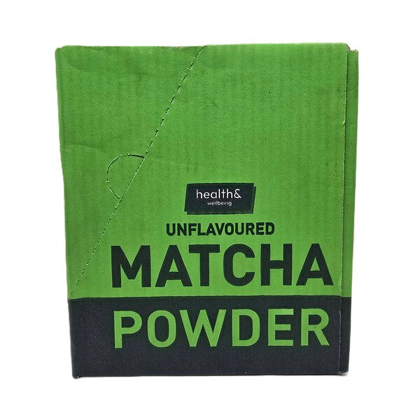 Health&Wellbeing Matcha Powder - Unflavoured