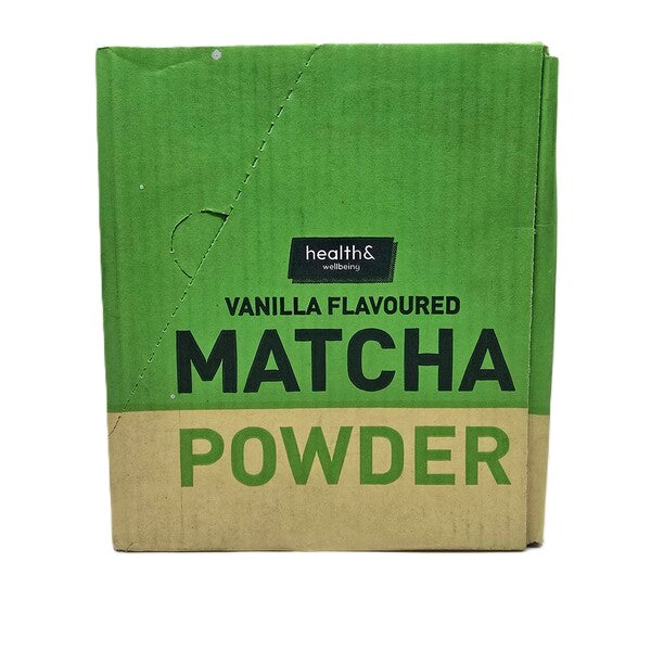 Health&Wellbeing Matcha Powder - Vanilla