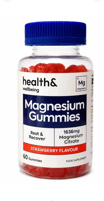 Health&Wellbeing Magnesium Gummies, Strawberry