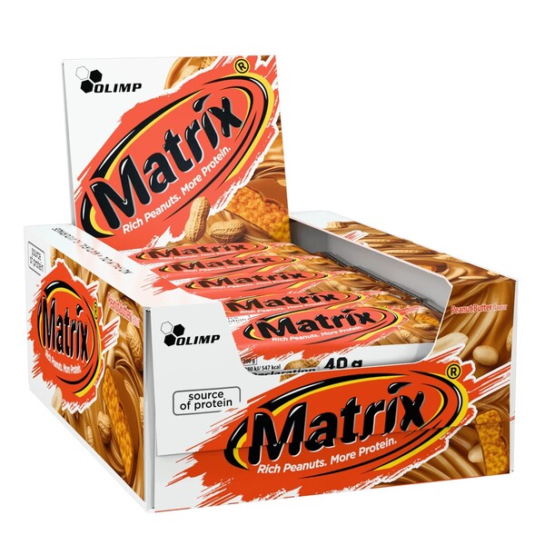 Olimp Nutrition Matrix Bars, Peanut Butter