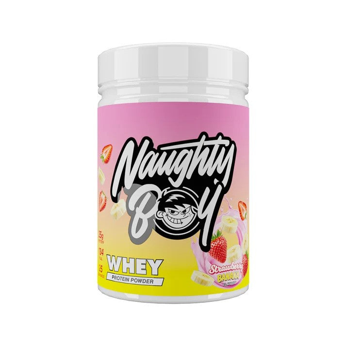 Naughty Boy Whey Protein - Limited Edition - Strawberry Banana