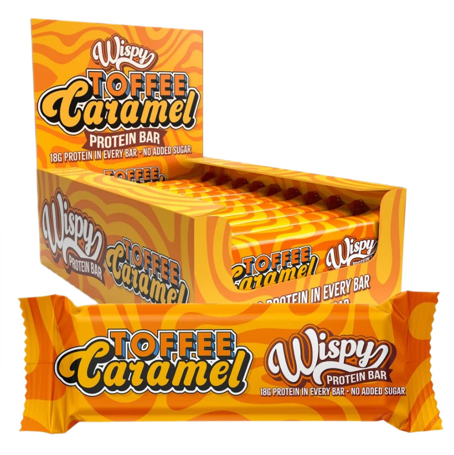 Wispy Protein Bar - Toffee Caramel