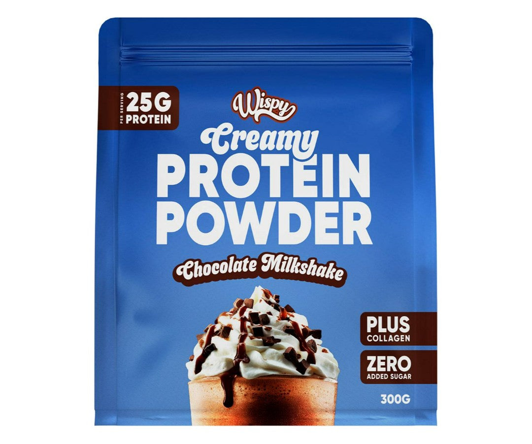 Wispy Creamy Protein Powder - Chocolate Milkshake
