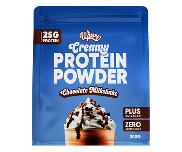 Wispy Creamy Protein Powder - Chocolate Milkshake
