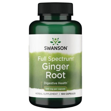 Swanson Full Spectrum Ginger Root, 540mg