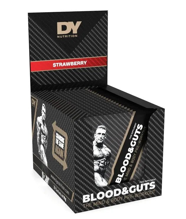 Dorian Yates Blood and Guts Sachets - Strawberry